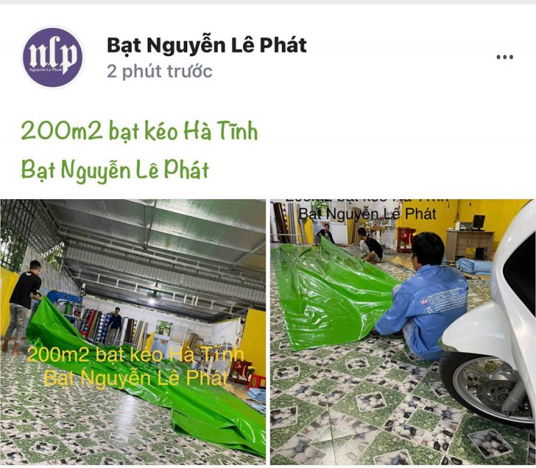 May Bạt Kéo Xếp Lớp Lượn Sóng Tại Định Quán