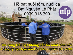 Bạt Lót Ao Hồ Chứa Nước Nuôi Cá Đà Lạt